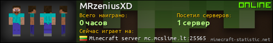 Юзербар 560x90 для MRzeniusXD