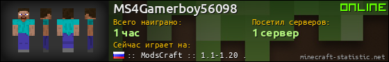 Юзербар 560x90 для MS4Gamerboy56098