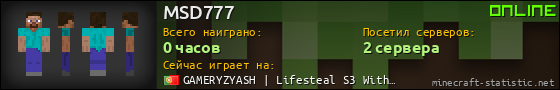 Юзербар 560x90 для MSD777