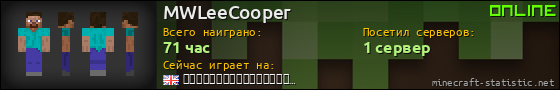 Юзербар 560x90 для MWLeeCooper