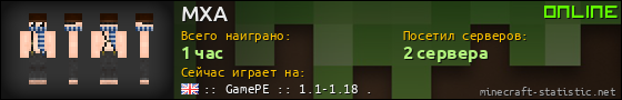 Юзербар 560x90 для MXA