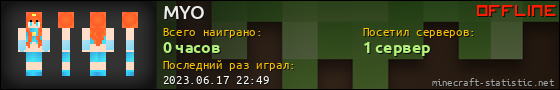 Юзербар 560x90 для MYO