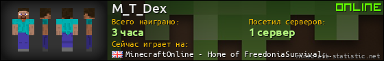 Юзербар 560x90 для M_T_Dex