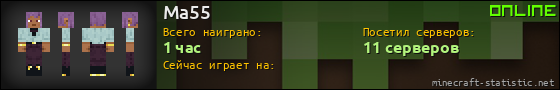 Юзербар 560x90 для Ma55
