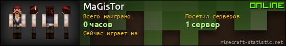 Юзербар 560x90 для MaGisTor