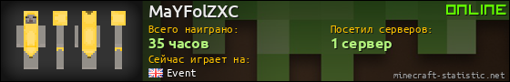 Юзербар 560x90 для MaYFolZXC