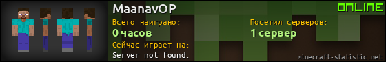 Юзербар 560x90 для MaanavOP