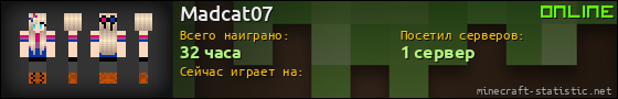 Юзербар 560x90 для Madcat07