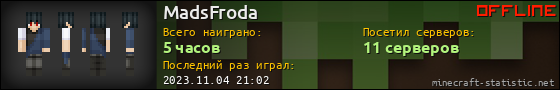 Юзербар 560x90 для MadsFroda