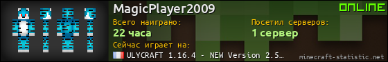 Юзербар 560x90 для MagicPlayer2009