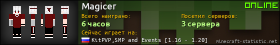 Юзербар 560x90 для Magicer