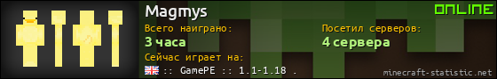 Юзербар 560x90 для Magmys