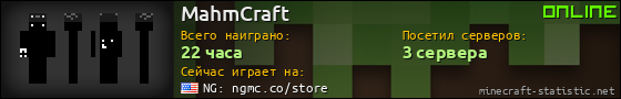 Юзербар 560x90 для MahmCraft