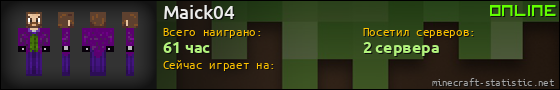 Юзербар 560x90 для Maick04