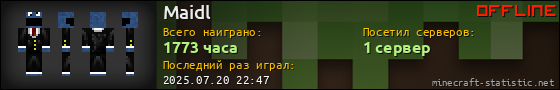 Юзербар 560x90 для Maidl
