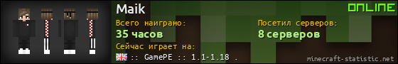 Юзербар 560x90 для Maik