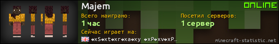 Юзербар 560x90 для Majem