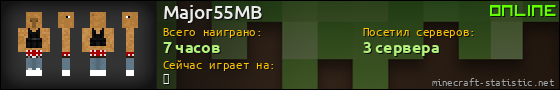 Юзербар 560x90 для Major55MB