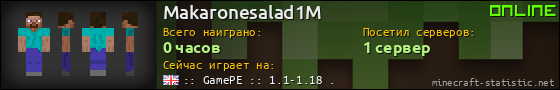 Юзербар 560x90 для Makaronesalad1M