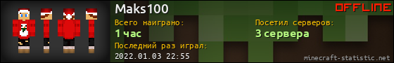 Юзербар 560x90 для Maks100