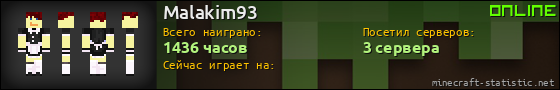 Юзербар 560x90 для Malakim93