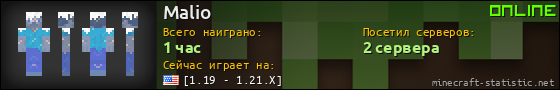 Юзербар 560x90 для Malio