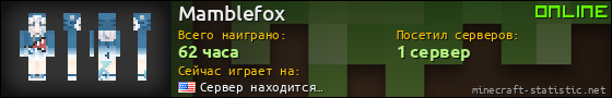 Юзербар 560x90 для Mamblefox