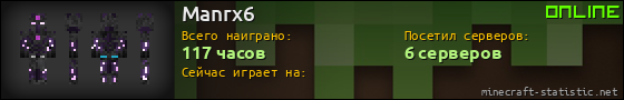 Юзербар 560x90 для Manrx6