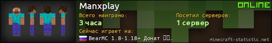 Юзербар 560x90 для Manxplay