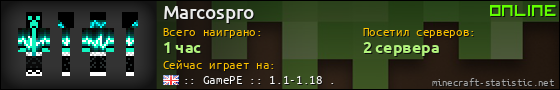 Юзербар 560x90 для Marcospro