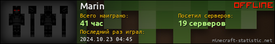 Юзербар 560x90 для Marin