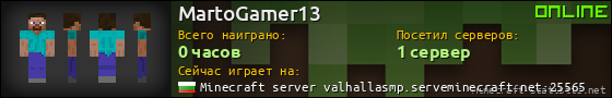 Юзербар 560x90 для MartoGamer13