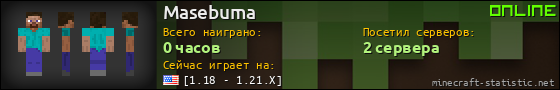 Юзербар 560x90 для Masebuma