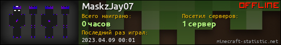Юзербар 560x90 для MaskzJay07