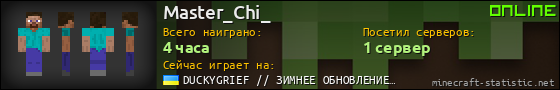 Юзербар 560x90 для Master_Chi_