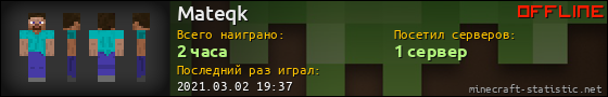 Юзербар 560x90 для Mateqk