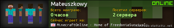 Юзербар 560x90 для Mateuszkowy