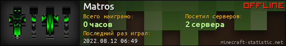 Юзербар 560x90 для Matros