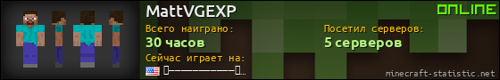 Юзербар 560x90 для MattVGEXP