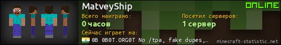 Юзербар 560x90 для MatveyShip