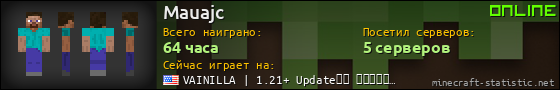 Юзербар 560x90 для Mauajc