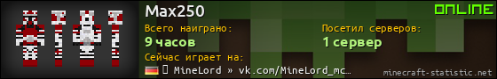 Юзербар 560x90 для Max250