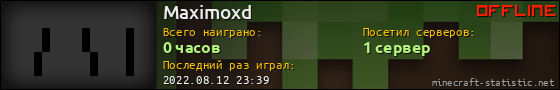 Юзербар 560x90 для Maximoxd