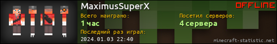 Юзербар 560x90 для MaximusSuperX