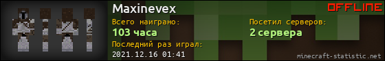 Юзербар 560x90 для Maxinevex