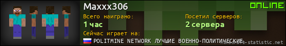 Юзербар 560x90 для Maxxx306