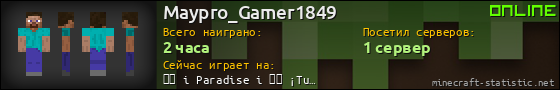 Юзербар 560x90 для Maypro_Gamer1849