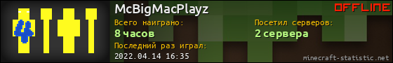 Юзербар 560x90 для McBigMacPlayz