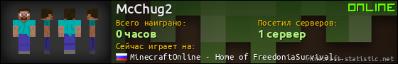 Юзербар 560x90 для McChug2