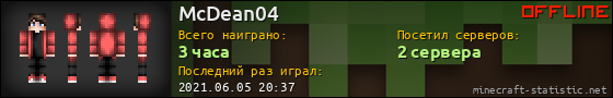 Юзербар 560x90 для McDean04